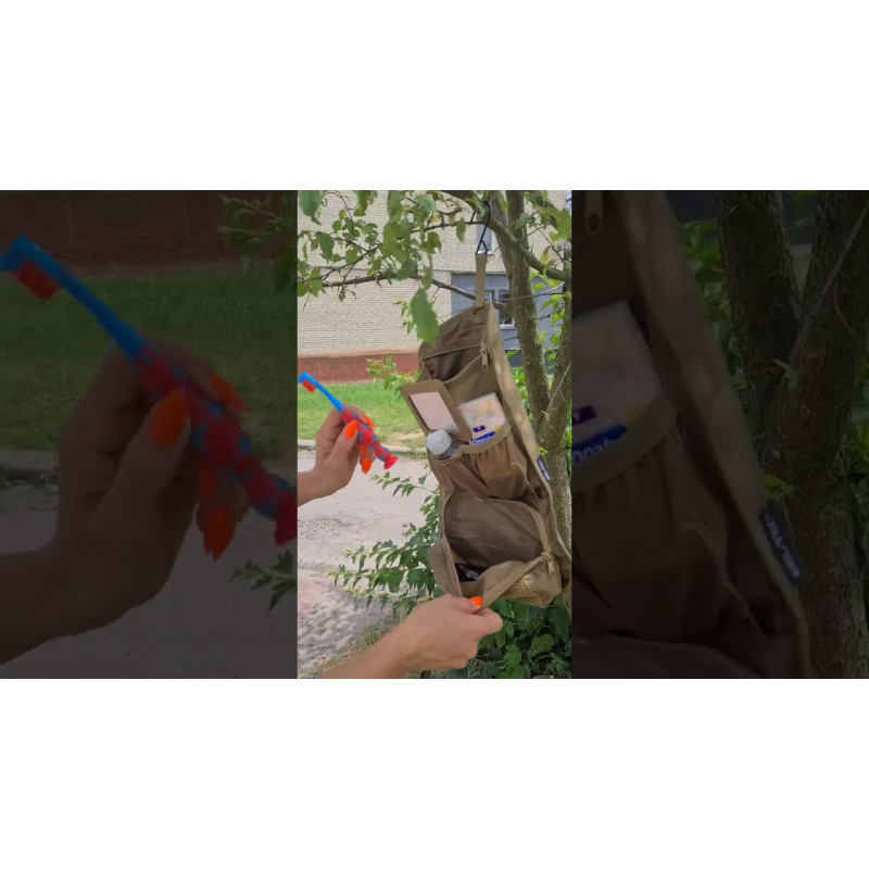 Сумка Оргaнайзер MIL-TEC для туалетних принадлежность Olive (16004001)