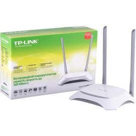 Маршрутизатор Wi-Fi TP-Link TL-WR840N роутер, точка доступу, до 300Mbps, 802.11 b/n/g, 4x10/100TX
