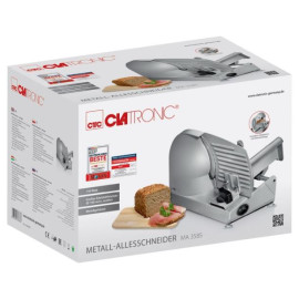 Ломтерезка электрическая слайсер Clatronic Food Slicer 150 Вт толщины реза 0-15 мм (MA 3585)