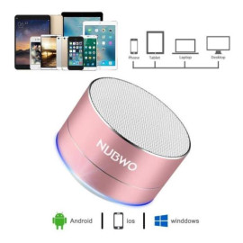 Портативний динамік NUBWO Bluetooth A2 Pro 3Вт Rose GOLD