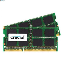 Модуль пам'яті для Mac Crucial 2x8GB 1600MHz DDR3 CL11 SODIMM 1.35V (CT2C8G3S160BMCEU)