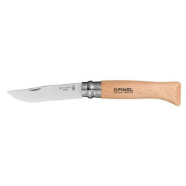 Ніж Opinel Inox Natural №8 VRI- (000647/002021), Франція