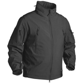 Куртка HELIKON-Tex Gunfighter Jacket Shark Skin Windblocker Black (KU-GUN-FM-01)