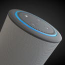 Портативна колонка NINETY7 Vaux Speaker для Echo Dot, сіра