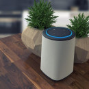 Портативна колонка NINETY7 Vaux Speaker для Echo Dot, сіра