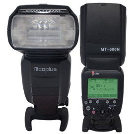 Фотоспалах Mcoplus MT-600N 1/8000, GN60 ITTL/M/RPT S1/S2 HSS для Nikon
