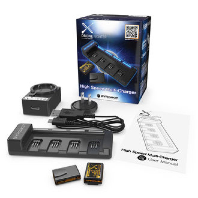 Зарядний пристрій для квадрокоптера BYROBOT PETRONE + 2 батареї DF-B-3001/n