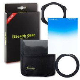 Светофільтр Stealth Gear 62 мм градієнтний SGPSTKITBL62 під тримач Cokin синій