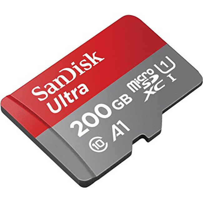 Карта пам'яті Sandisk Ultra Android microSDXC 200 ГБ + SD-адаптер