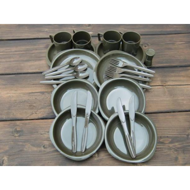 Набор столовий MIL-TEC TELLER 26 предметів на чотири персони Олів (14687000)