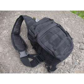 Рюкзак однолямковий Mil-Tec One Strap Assault 10л Black (14059102)