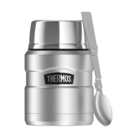 Термос для їжі з ложкою Thermos Stainless King Food Flask, Stainless Steel, 470 мл (173025)