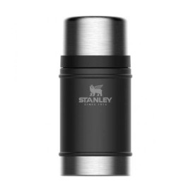 Термос для обідів Стенлі чорний Класік 0,7 л ЛЕГЕНДАРІ (10-07936-004)