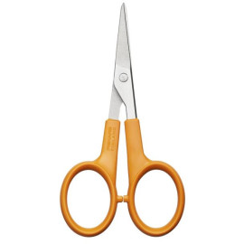 Портнівські ножиці Fiskars Classic для вишивання, 10 см, прямі, оранжеві (1005143)