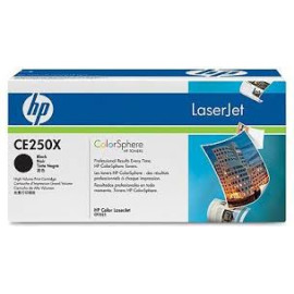 Лазерний картридж HP 504x CLJ CM3530/ CP3525 Чорний (CE250X) оригінальний