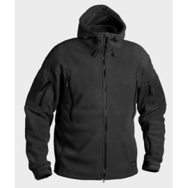 Кофта флисовая HELIKON-TEX PATRIOT с капюшоном Black (BL-PAT-HF-01)