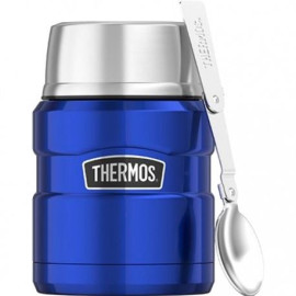 Термос для їжі Thermos Stainless King Food Flask, Metallic Blue, 470 ml. (173026)