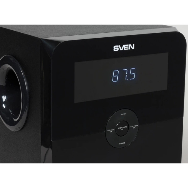 Акустична система SVEN MS-2250 Чорна Система 2.1 80 Вт Bluetooth FM-радіо USB/SD (SV-016722)