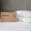 Набір подушок Umi.Essentials, 2 шт, 74 х 48 см, гусячий пух, білий, УЦІНКА