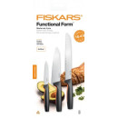 Набір кухонних ножів Fiskars Functional Form™ 3 шт 1057559