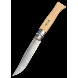 Нож Opinel Inox Natural №12 Зазубрений 002441