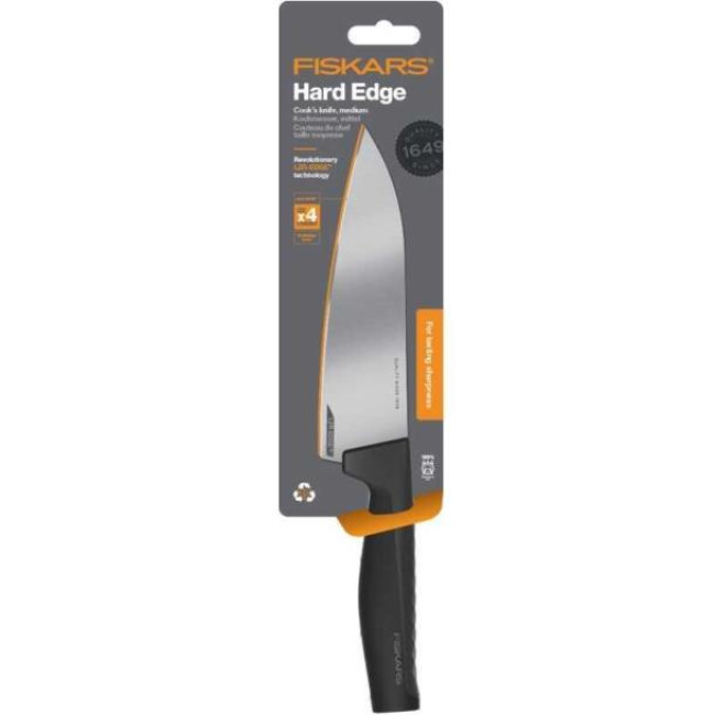 Ніж поварський середній 17 см Hard Edge Fiskars 1051748
