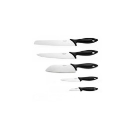 Набір 5 ножів у блоці Fiskars Essential 1023782, Фінляндія