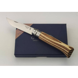 Складной нож Opinel № 8 Laminated Brown (002388)