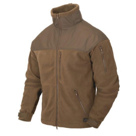 Флисовая кофта HELIKON-TEX Classic Army Fleece Jacket Fleece Coyote (BL-CAF-FL-11)