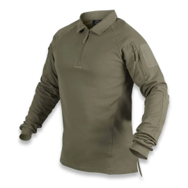 Футболка HELIKON-TEX с длинным рукавом Range Polo adaptive green (PD-RNG-TC-12)