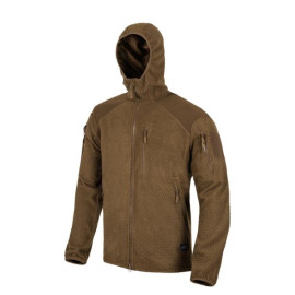 Флісова кофта з капюшоном HELIKON-TEX Alpha Hoodie Coyote (BL-ALH-FG-11)