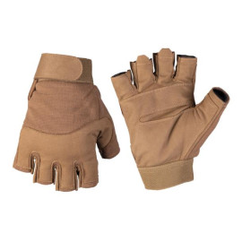 Рукавички без пальців Mil-Tec Army Fingerless - Coyote (12538519)