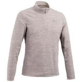 Термобелье - флисовая  кофта Decathlon Zip MH100 Grey (312360)