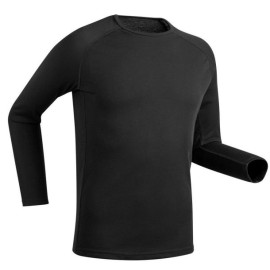 Термобілизна - флісова кофта Decathlon BL100 Чорний (2456156)