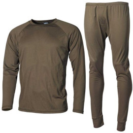 Термобелье комплект MAX FUCHS THERMOFLEECE GEN.III Level 1  олива (11403B+11413B)