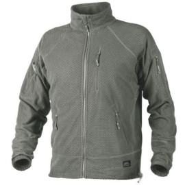 Кофта флісова HELIKON-TEX ALPHA TACTICAL GRID FLEECE Foliage Green (BL-ALT-FG-21)