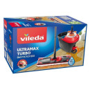 Набір для прибирання Vileda Ultramax Turbo (швабра та відро з віджимом)