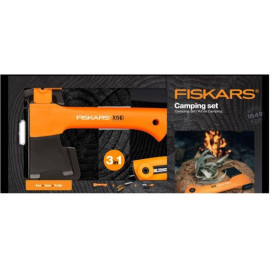 Туристичний набір Fiskars Camping set (Сокира XXS X5 1015617 + ніж + пила) 1057912