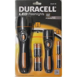 Набор 2 фонариков Duracell LED DUO-B