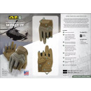 Перчатки MECHANIX M-PACT Partial Finger Gloves Coyote (MPTPF-72)