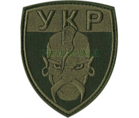 Шеврон PATCH ПАТРІОТ Козак УКР / зах, на липучці
