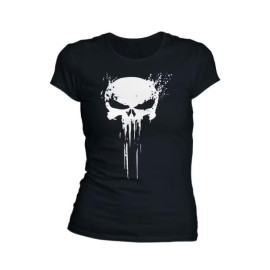 Футболка Жіноча TIGERWOOD T-shirt Punisher Бавовна Black