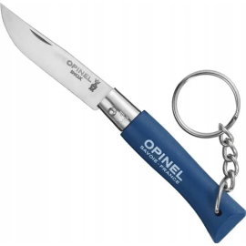 Складной нож - брелок OPINEL № 04 inox, COLORAMA, DARK BLUE (002269)