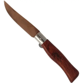 Складаний ніж MAM Douro POCKET KNIFE Bronze Titanium Bubinga wood, автоматичне блокування (2009)