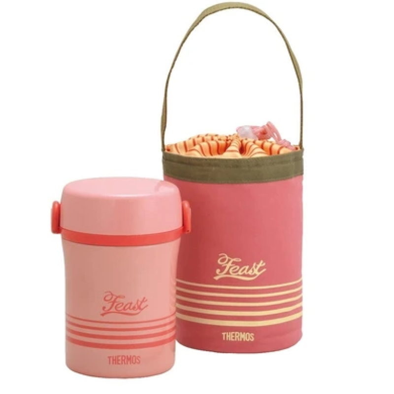 Контейнер для дитячого харчування Thermos Baby Carrier Pink 123031, набір контейнерів для їжі