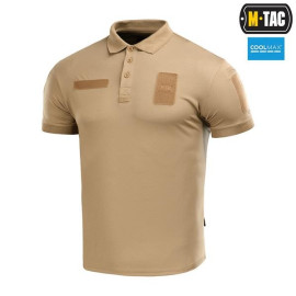 Футболка M-TAC polo Elite Tactical Coolmax Coyote