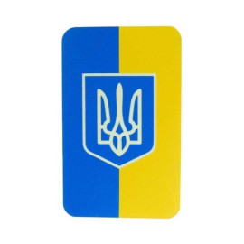 Шеврон M-TAC patch флюоресцентна Прапор УКРАЇНИ З ГЕРБОМ (51304099) Full Color/GID