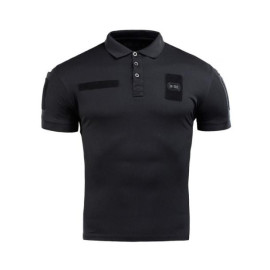 Футболка M-TAC polo Elite Tactical Coolmax Black