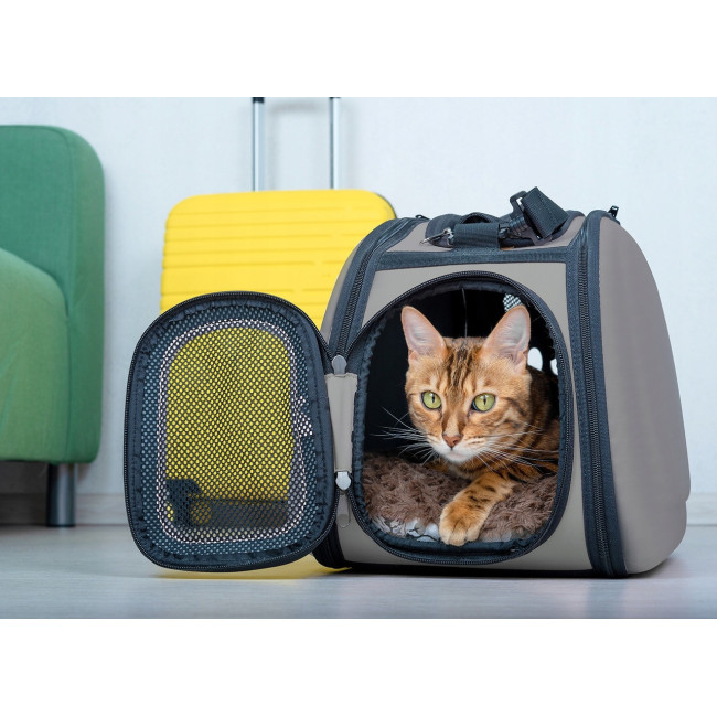 Переноска для кота Purlov 43х32 см (Польша)