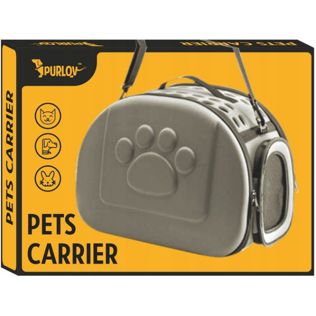 Переноска для кота Purlov 43х32 см (Польша)